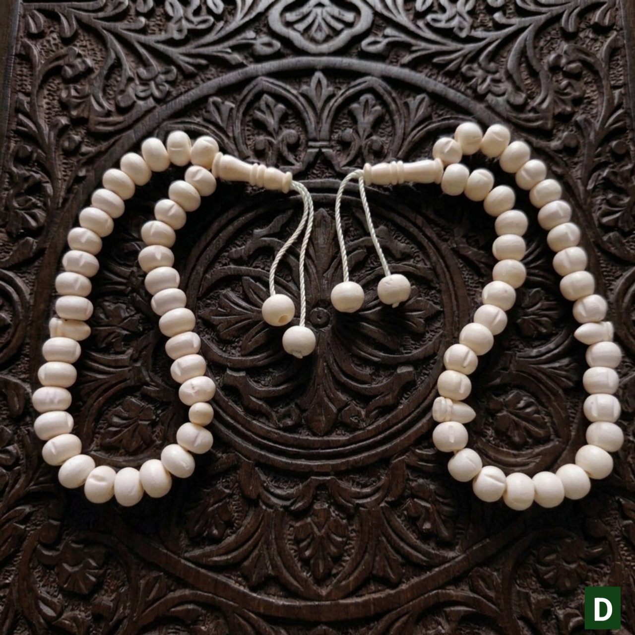 camel bone tasbeeh 33 beads pack of 2