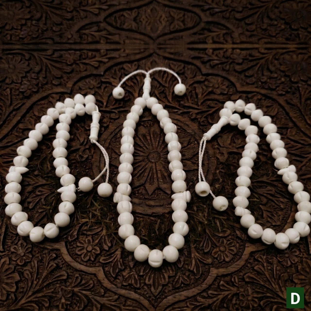 camel bone tasbeeh 33 beads pack of 3