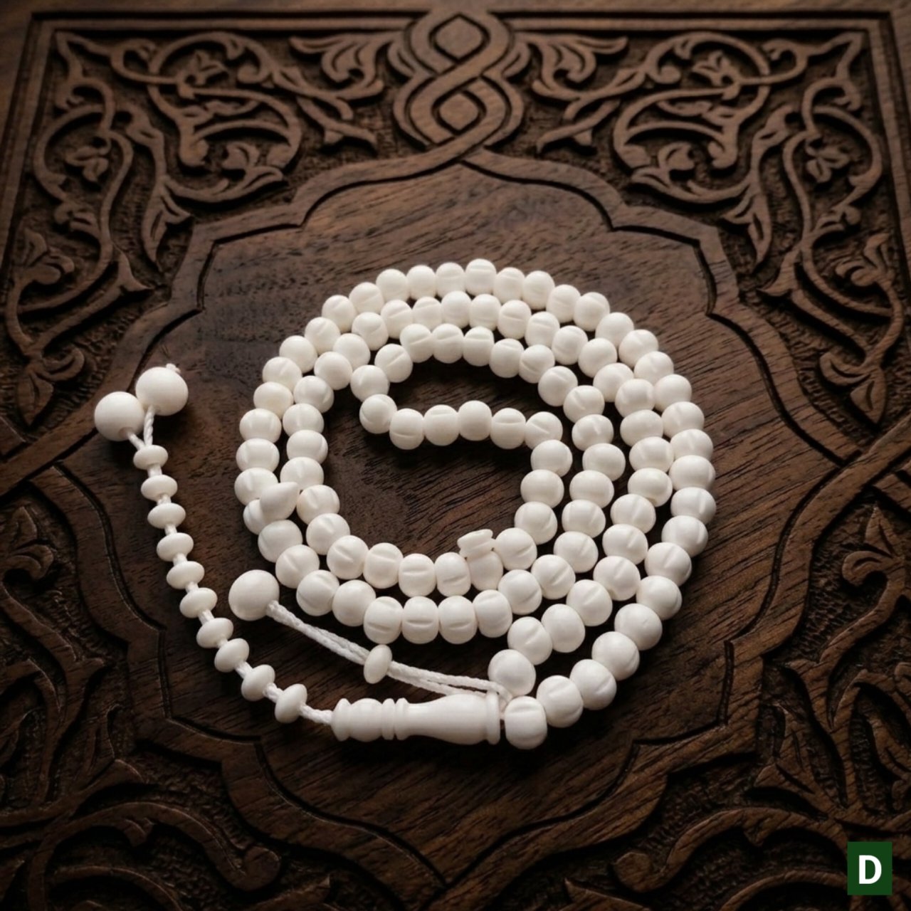 medium size camel bone tasbeeh 100 beads round 7mm