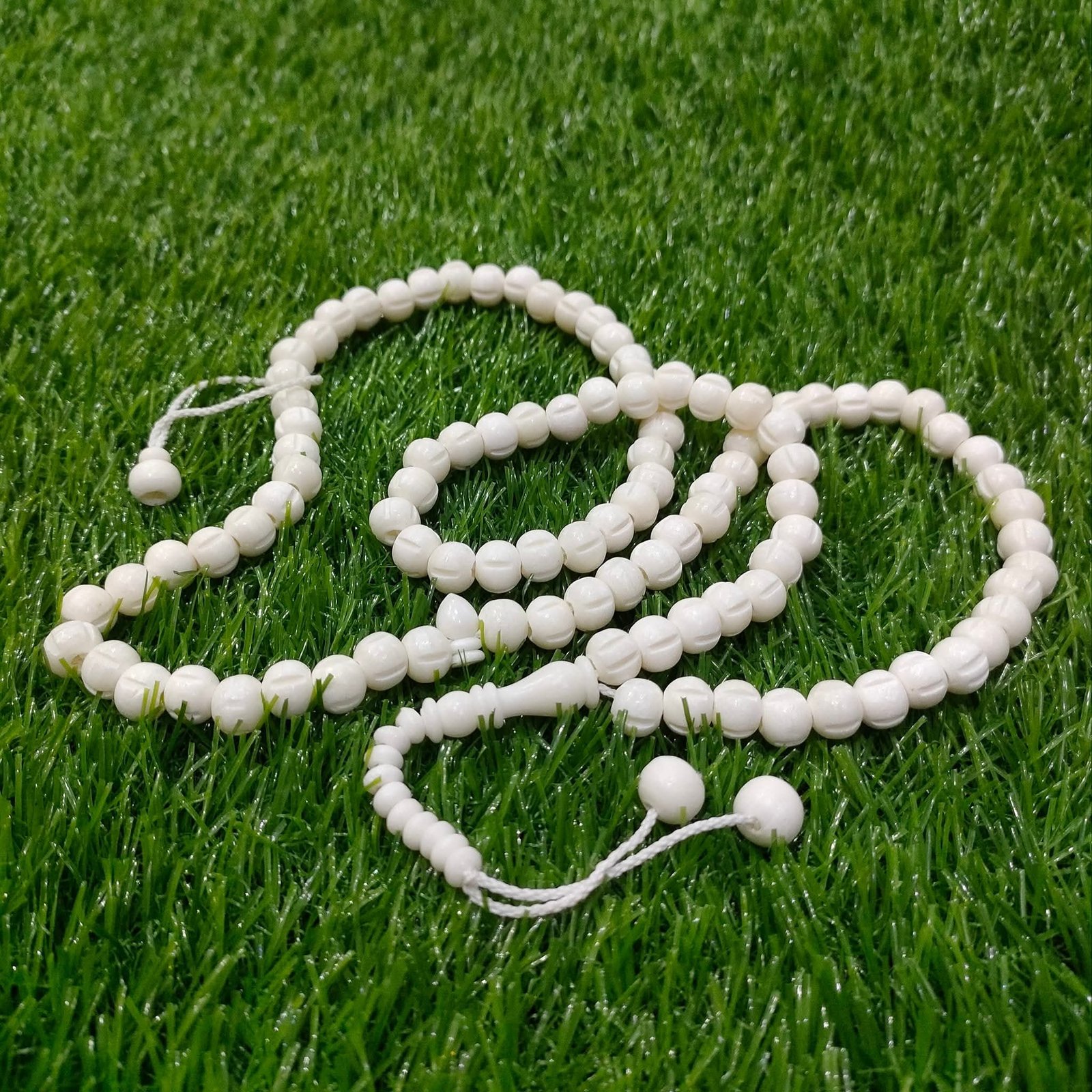camel bone tasbeeh 100 round beads full size