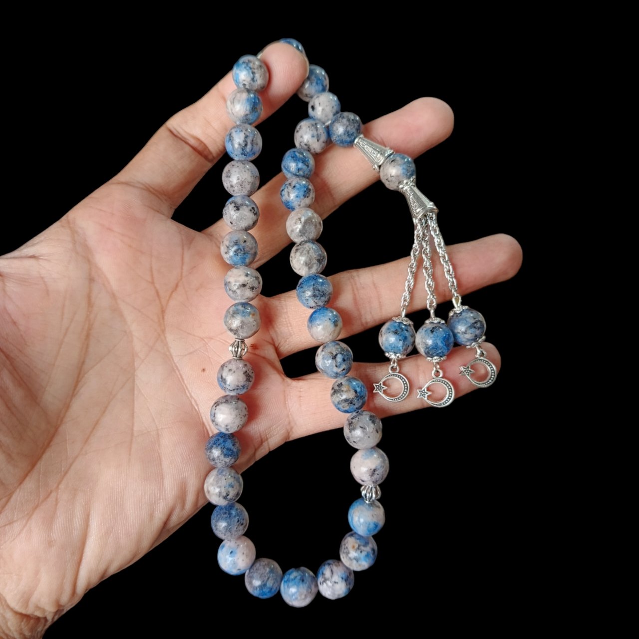 k2 jasper stone tasbeeh 33 beads 10mm size