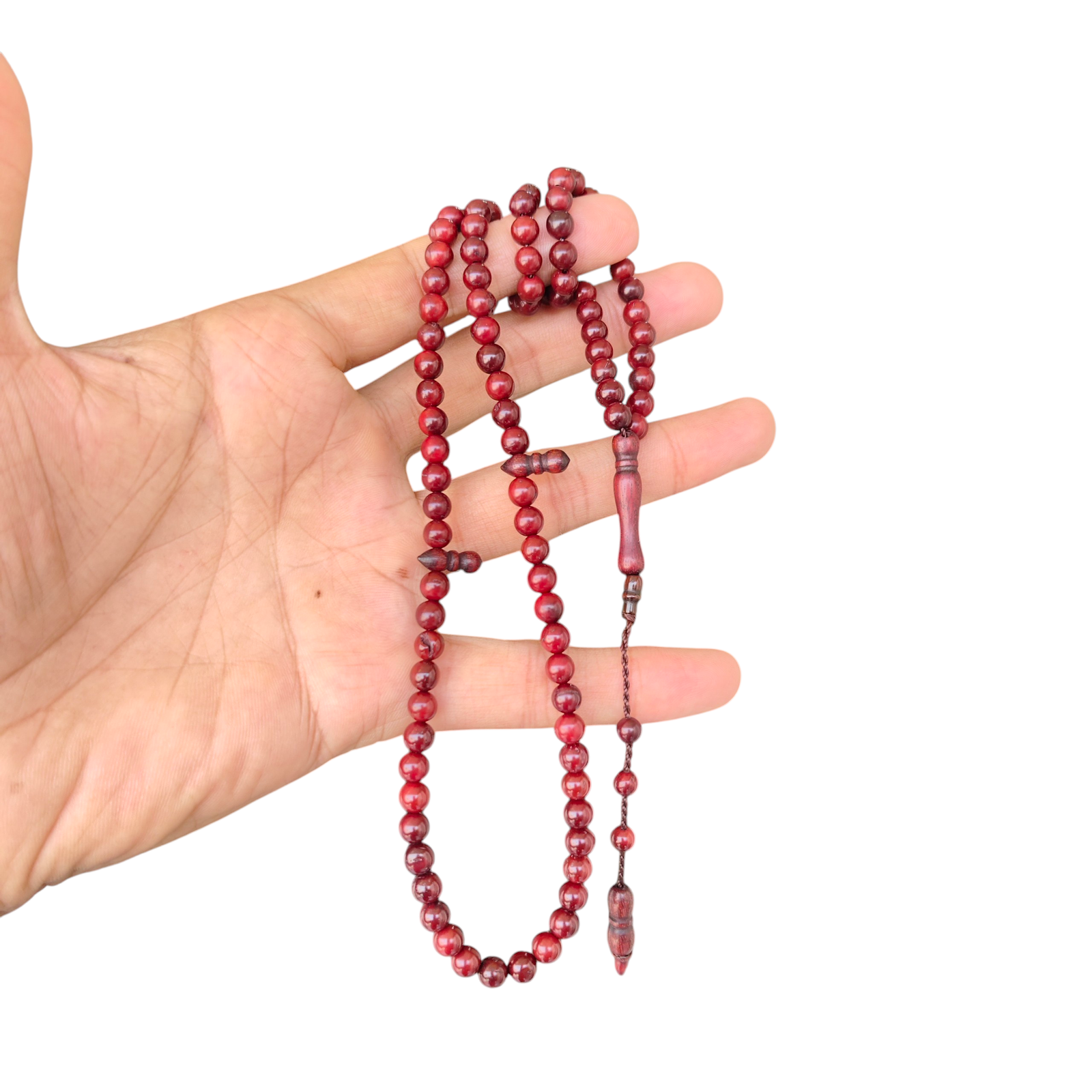 kokka wood tasbeeh 100 beads 6mm size | kuka wood tasbih
