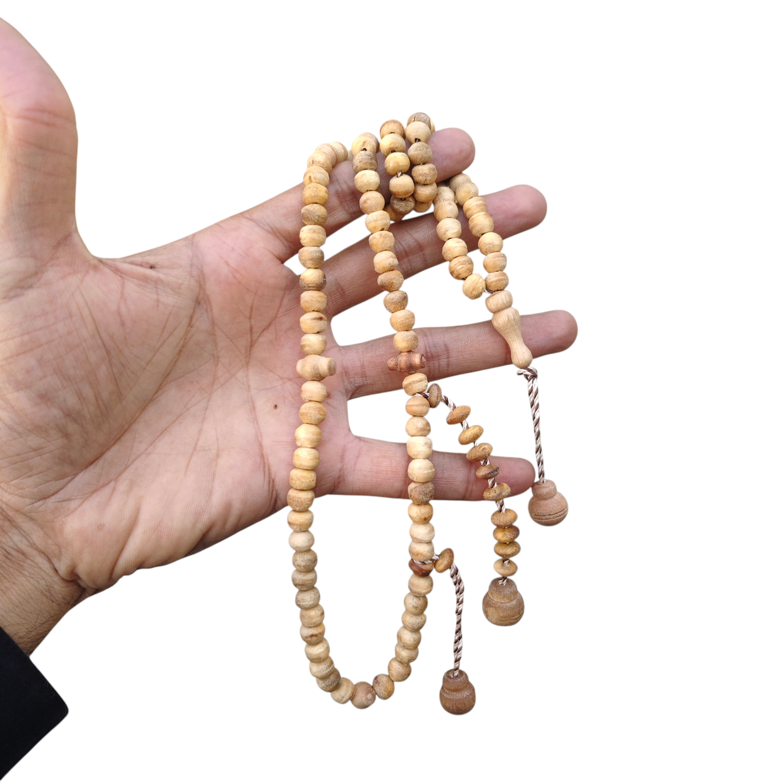 sandal wood tasbeeh 100 beads round 8mm size